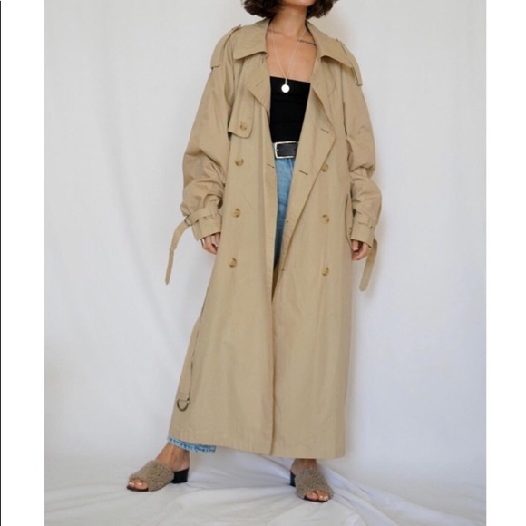 RARE YSL Pour Homme Trench Coat BNWOT UNISEX - Picture 3 of 16